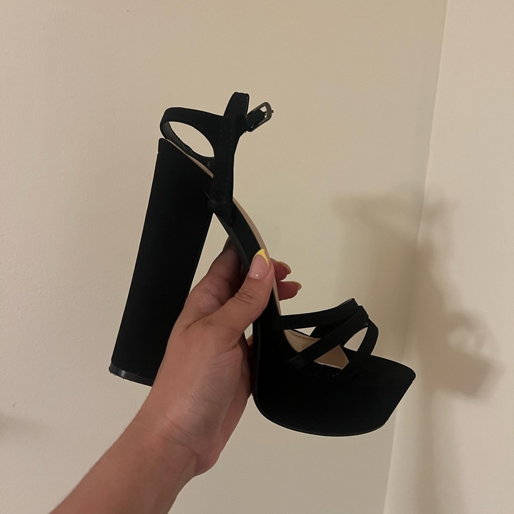 Black heels